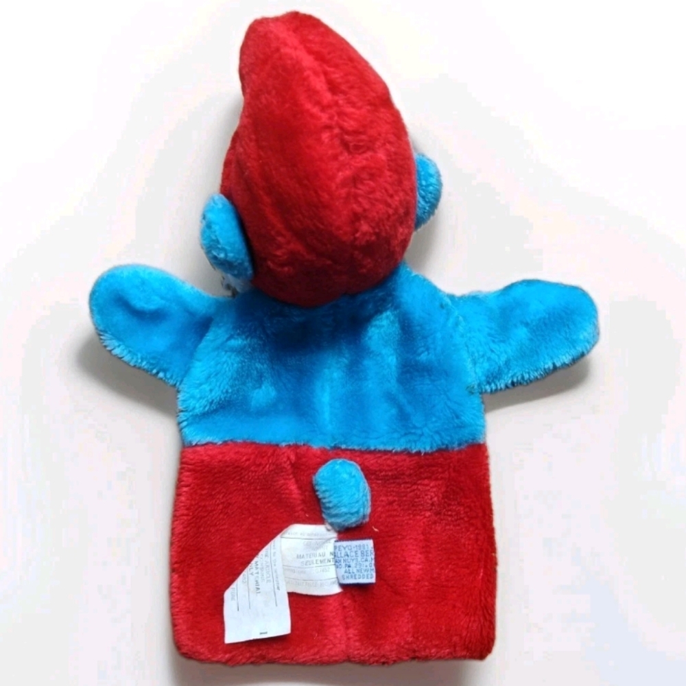 Vintage Hand Puppet Papa Smurf - Picture 4 of 4